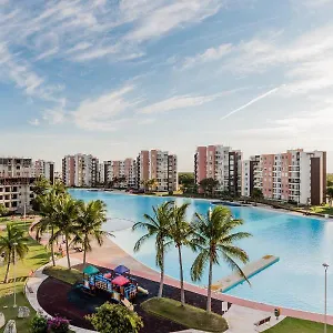  Apartment Dream Lagoons Departamento En Cancun.